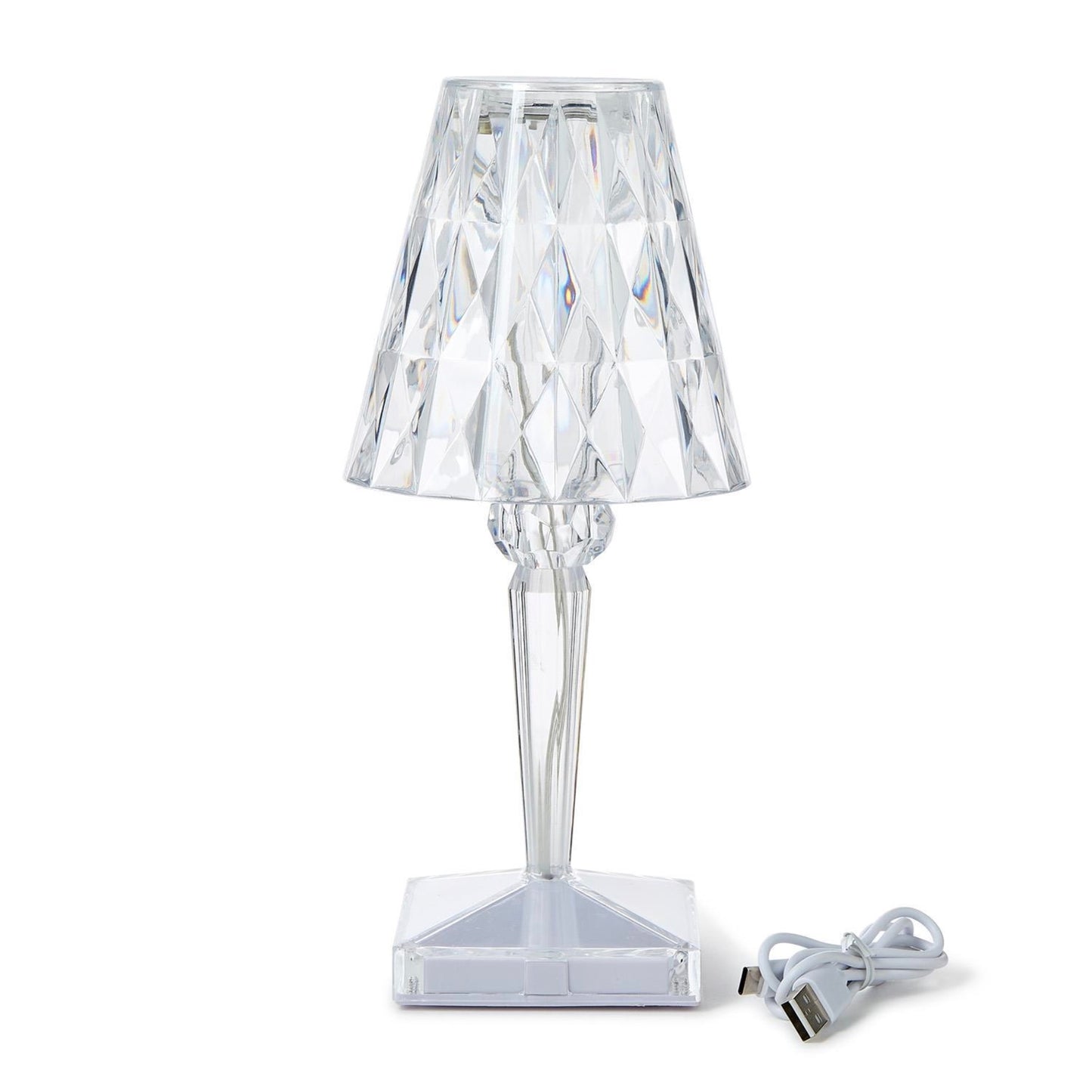 LED Cordless Crystal Table Lamp
