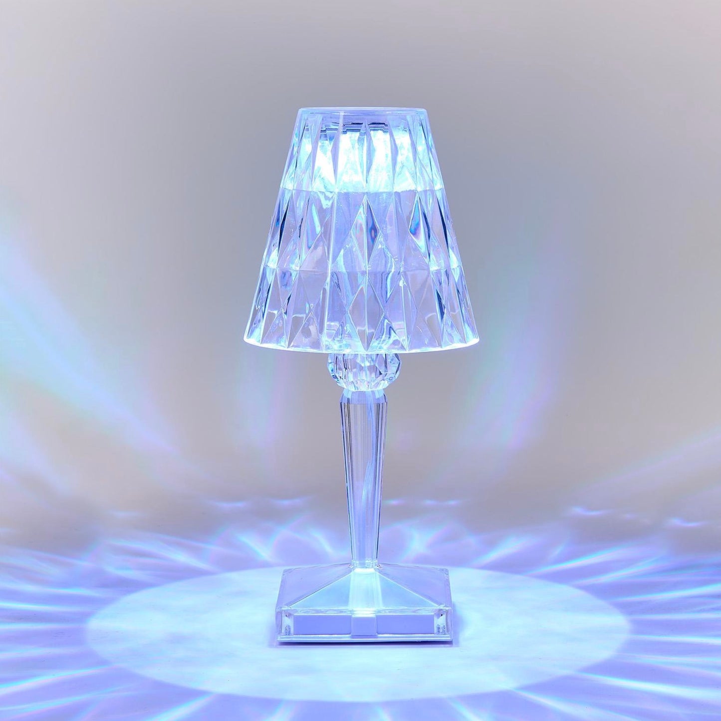 LED Cordless Crystal Table Lamp