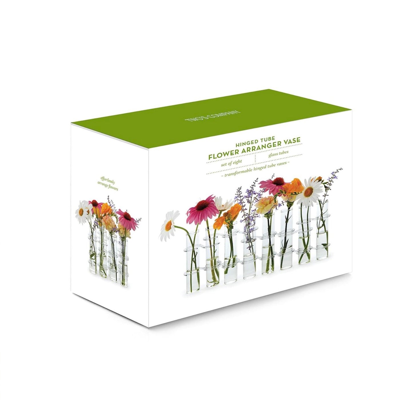 Hinged Tube Flower Vases