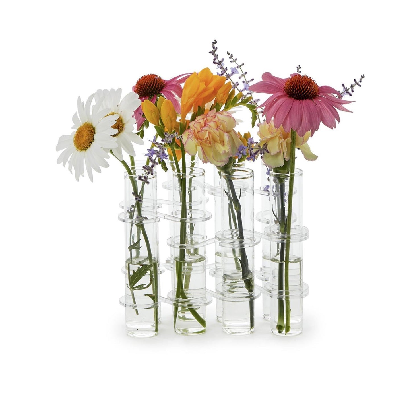 Hinged Tube Flower Vases