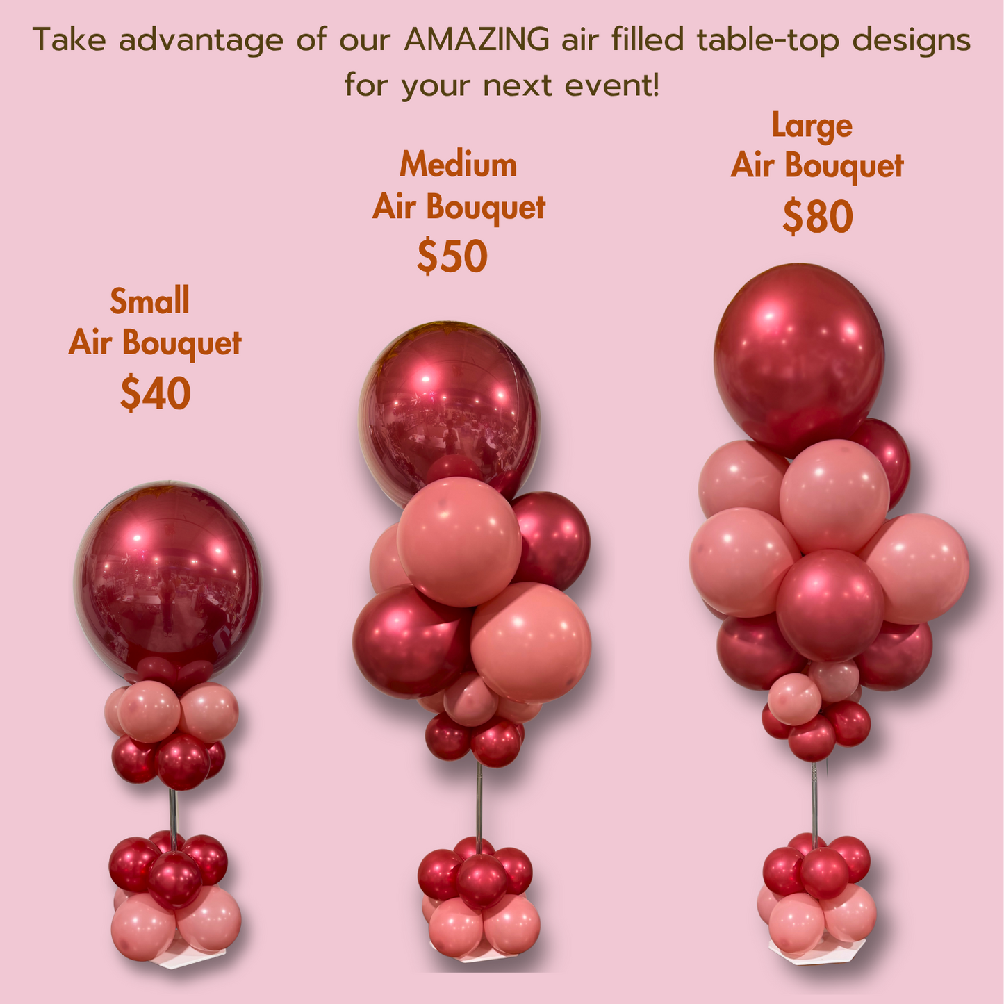 Air-Filled Balloon Bouquet