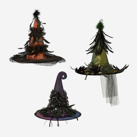 Feather Witch Hat