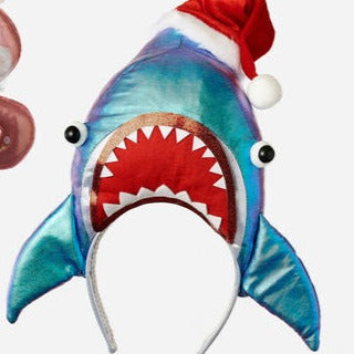 Shark Christmas Headband