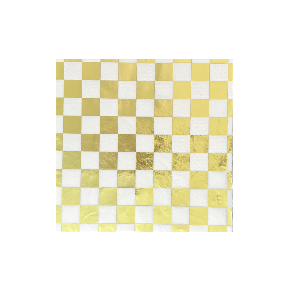 Gold Clash Cocktail Napkins