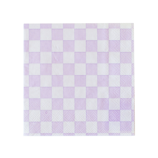 Purple Posse Large Napkin