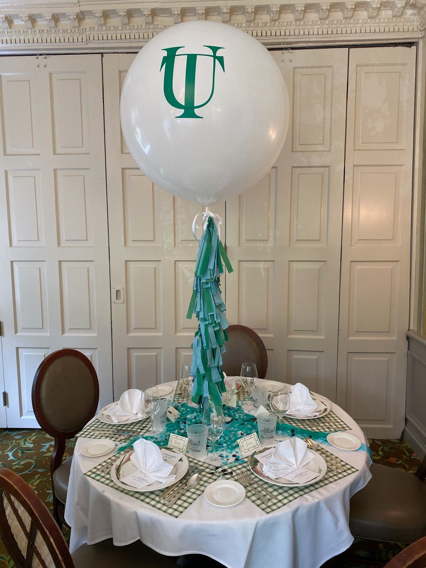 36" Custom Jumbo Balloon with tassel - Grab and Go