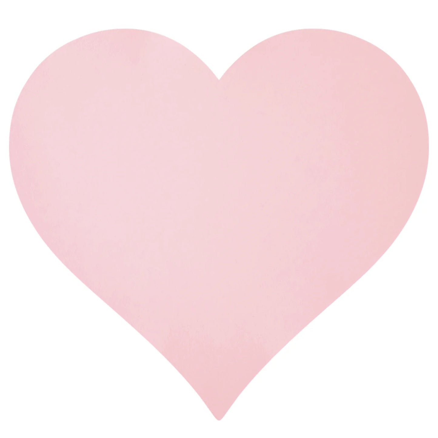 Die Cut Pink Heart Placemat
