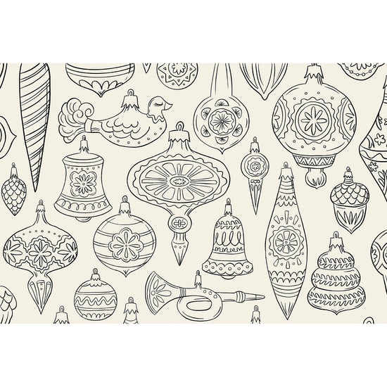 Christmas Coloring Placemats