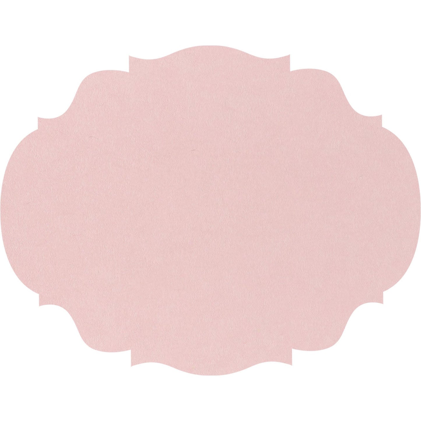 Die-cut Pink French Frame Placemat