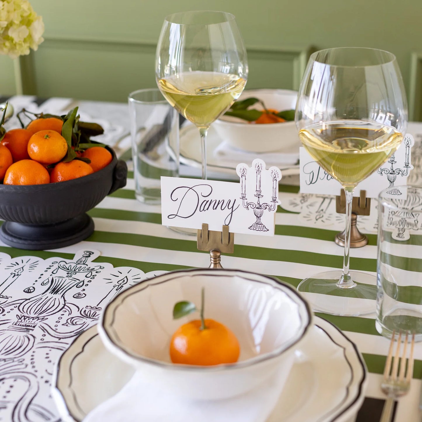 Candelabra Place Cards