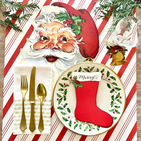 Die Cut Santa Placemat