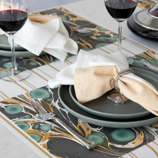 Brown Stone Marbled Placemats