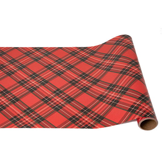 Red Plaid Table Runner
