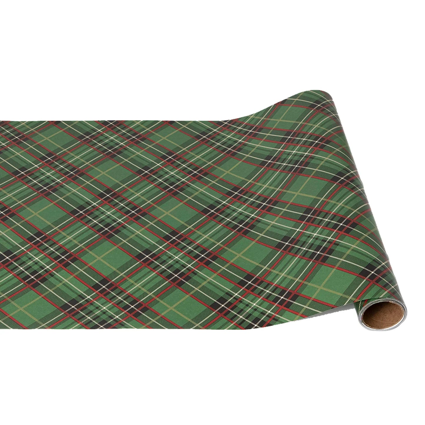 Green Plaid Table Runner