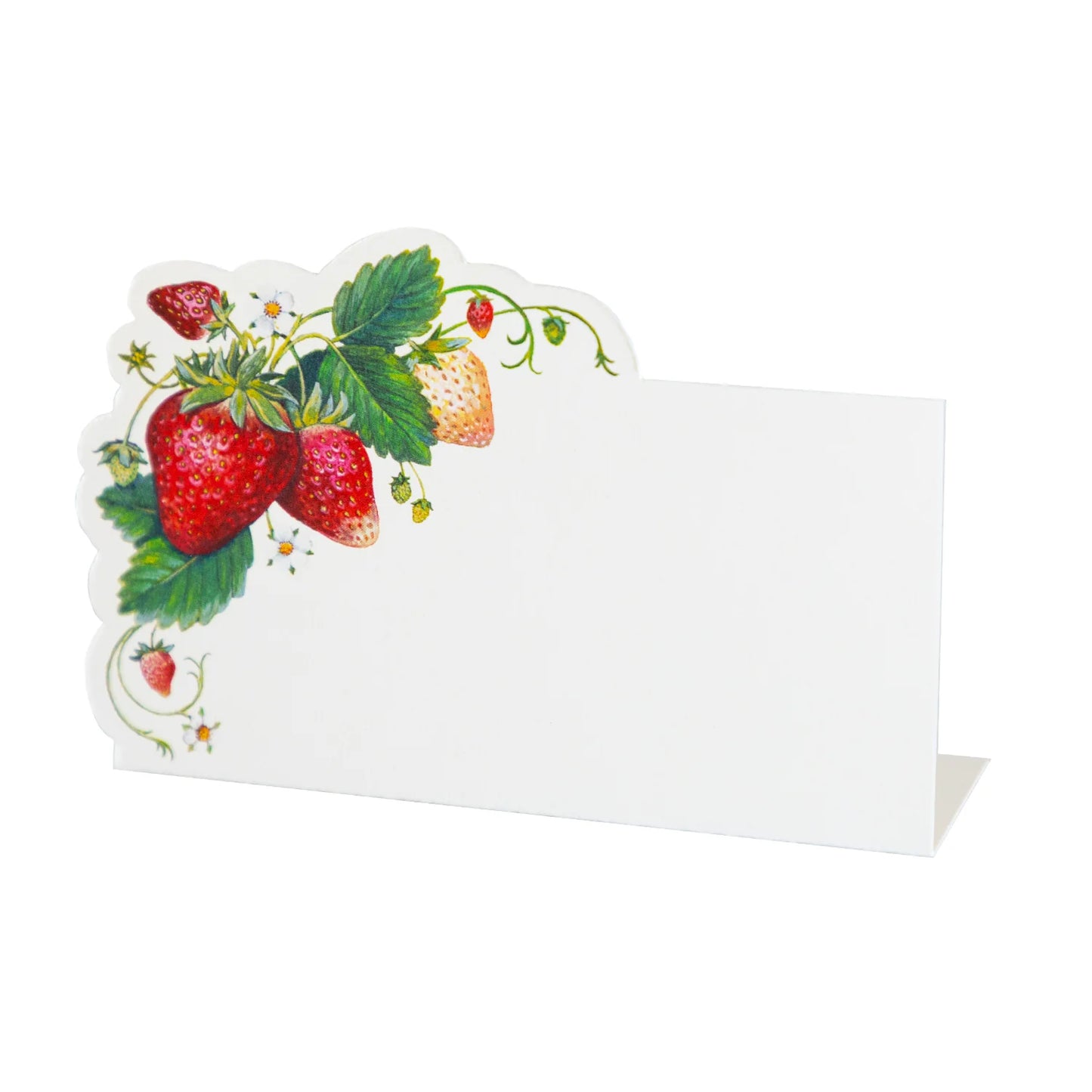 Strawberries Place Card