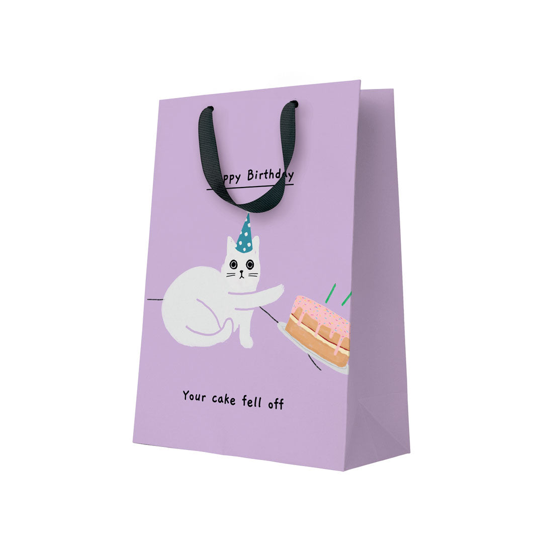Your Cake Fell Off Large Gift Bag