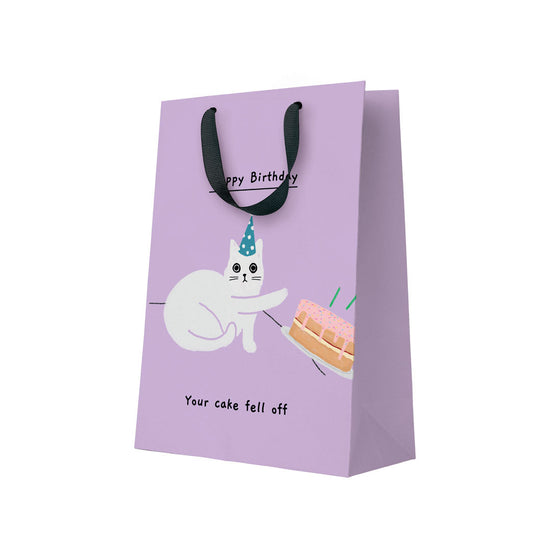 Your Cake Fell Off Large Gift Bag