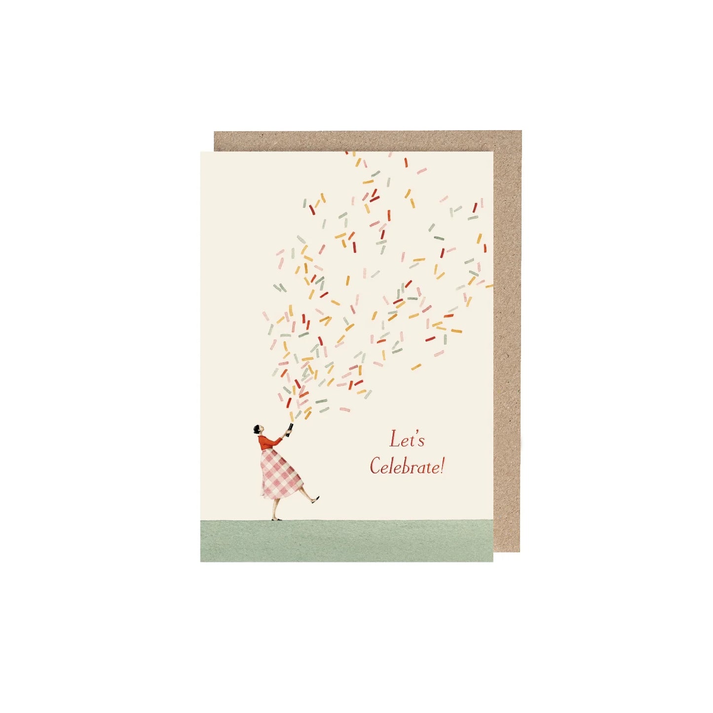 Glitter Bomb Girl Card