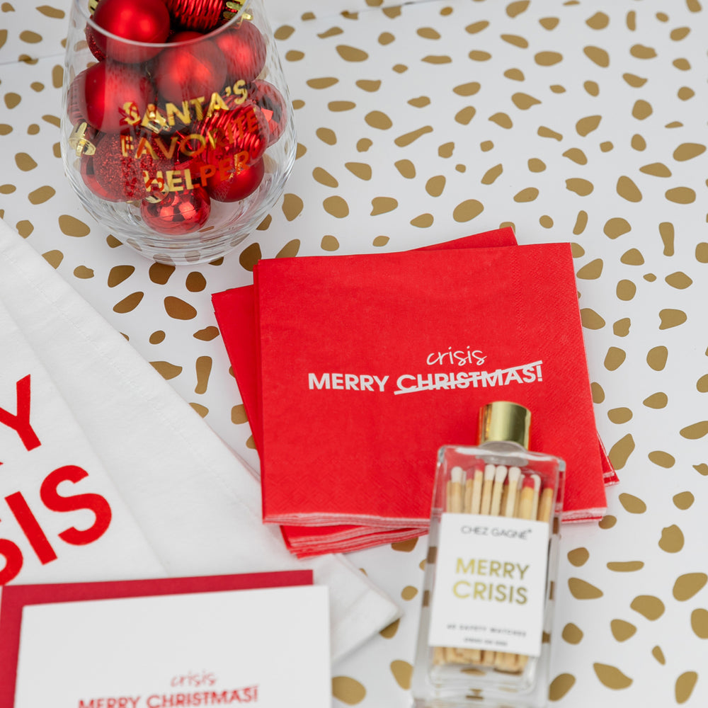 Merry Crisis Napkins