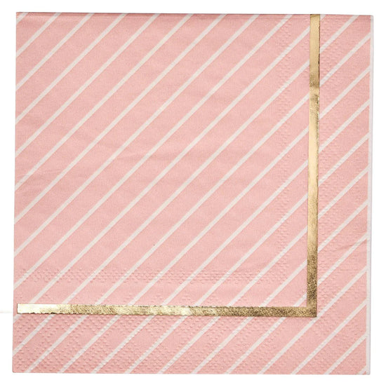 Pink Cocktail Napkins