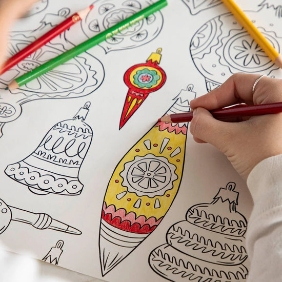 Christmas Coloring Placemats