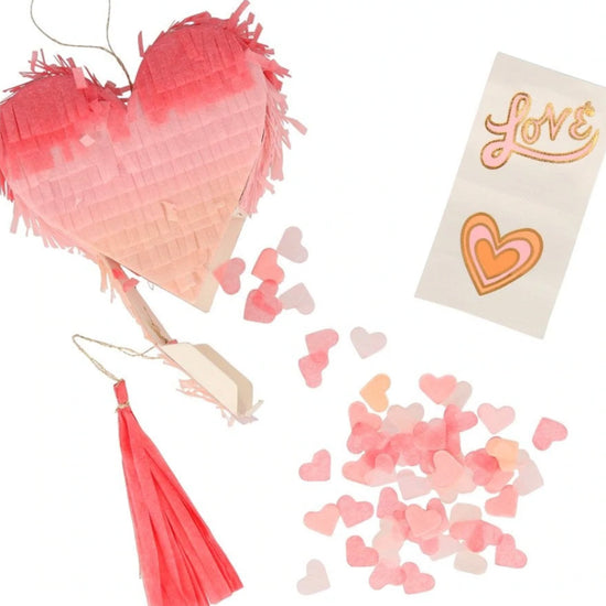 Ombre Heart Pinata Favors