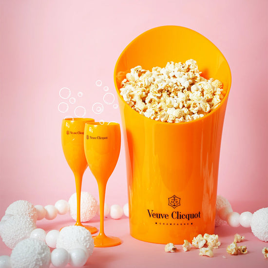 Orange Veuve Champagne Bucket