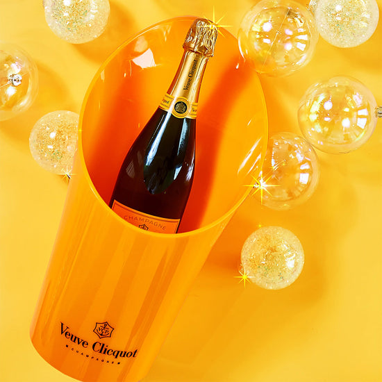 Orange Veuve Champagne Bucket