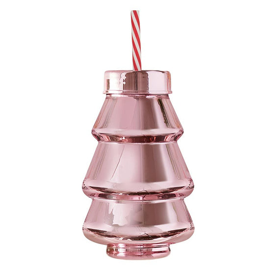 Blush Christmas Tree Sipper