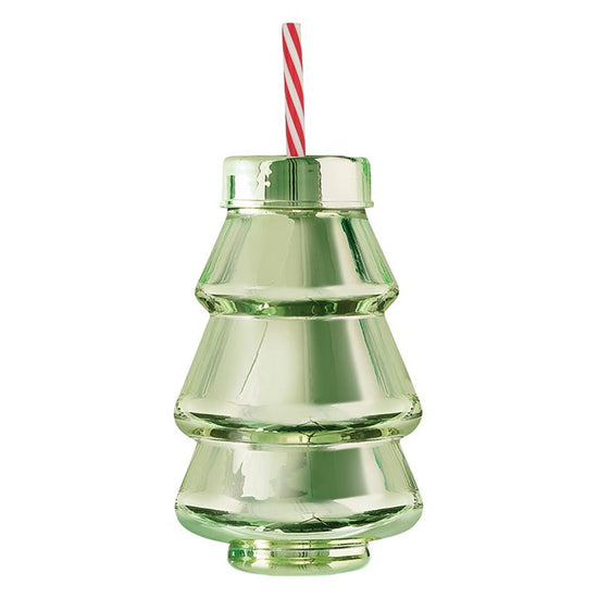 Mint Christmas Tree Sipper
