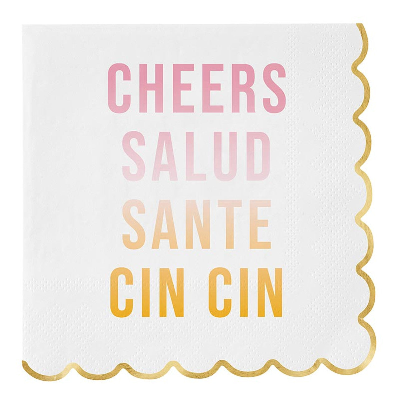 Cheers Cocktail Napkins