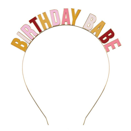 Birthday Babe Headband