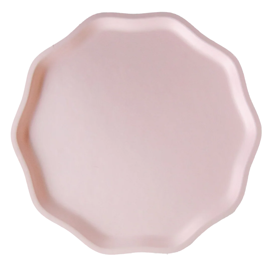 Petal Pink Compostable Dinner Plates