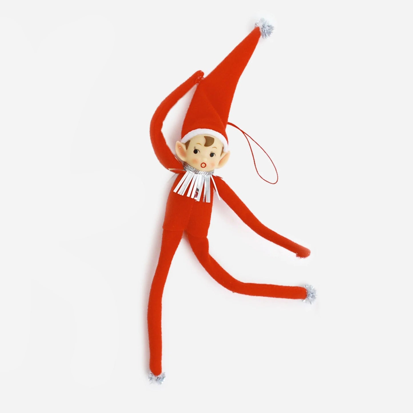 Elf Ornaments - Red/Green