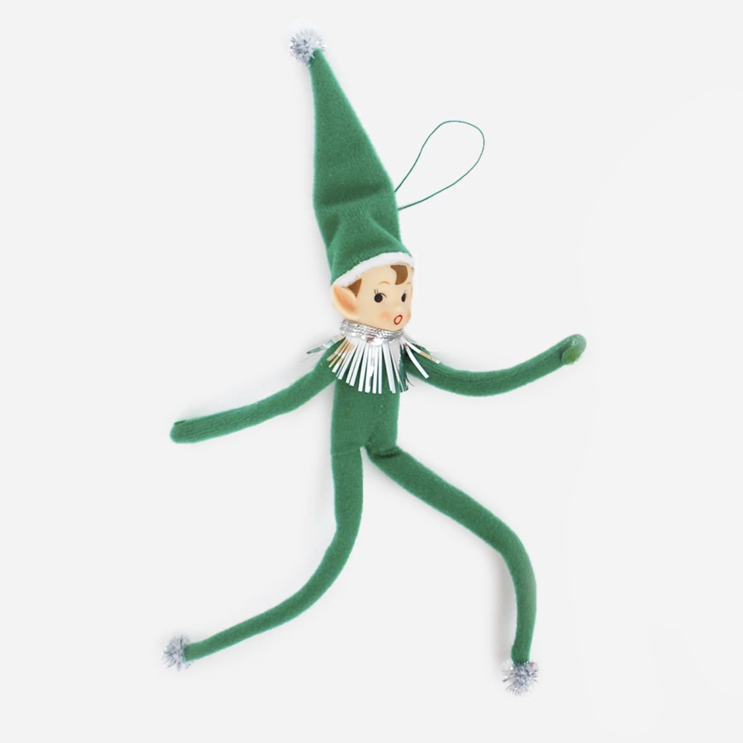 Elf Ornaments - Red/Green