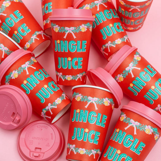 Jingle Juice To Go Coffee Cup Set