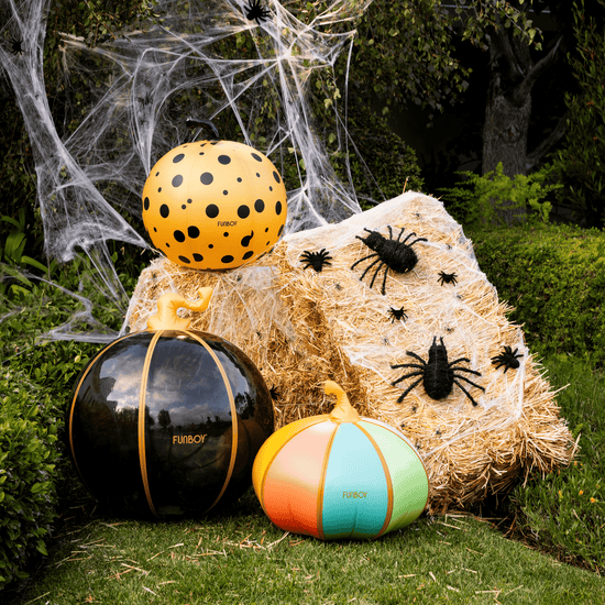 Colorful Light Up Pumpkins
