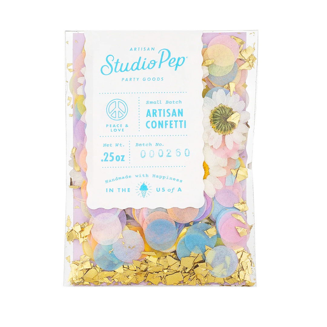Peace & Love Confetti Mini Pack