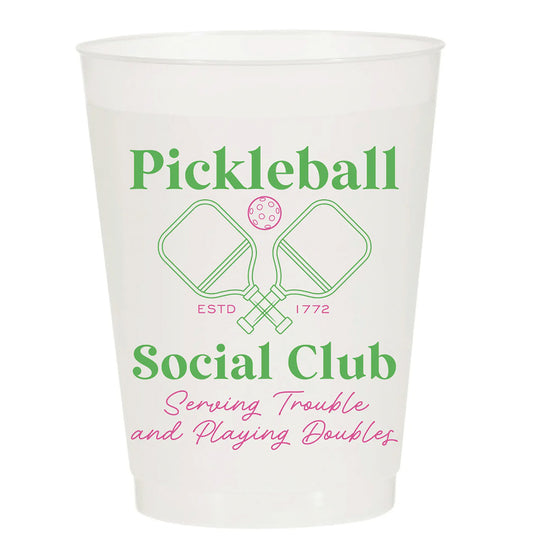 Pickleball Social Club Cups