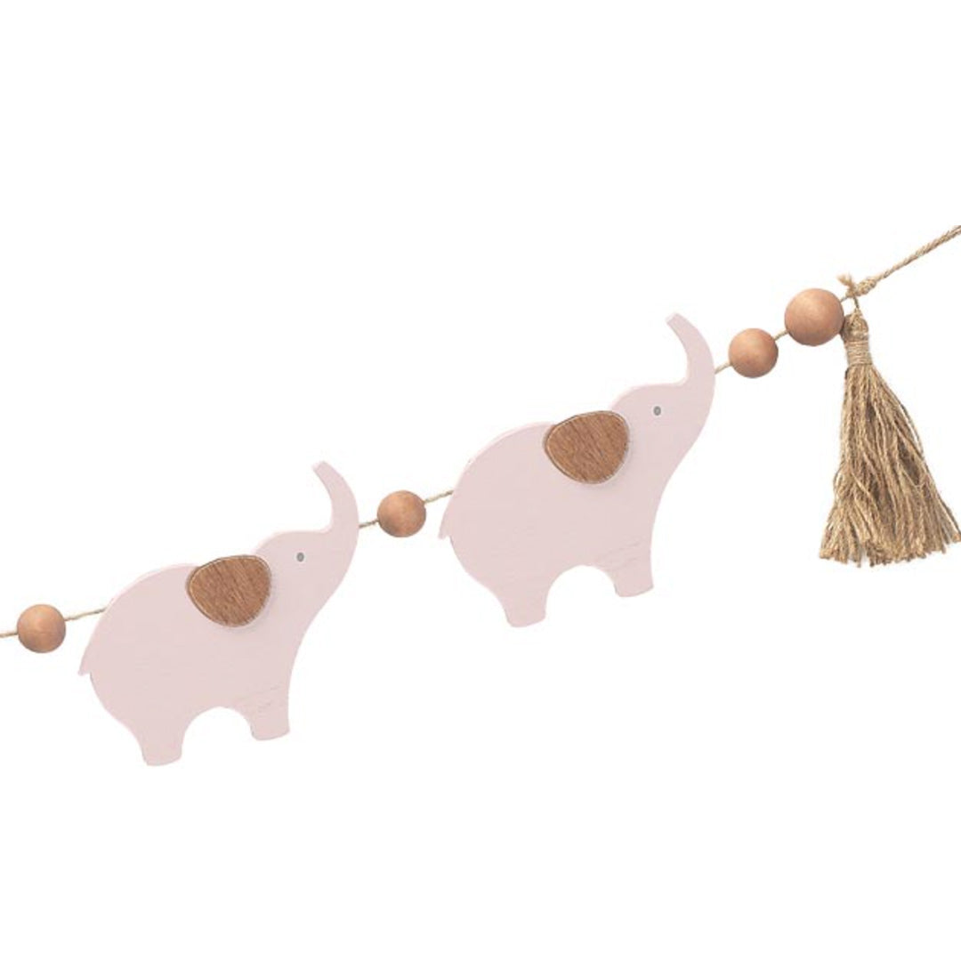 Load image into Gallery viewer, Pink Wall Hanging Elephant Garland

