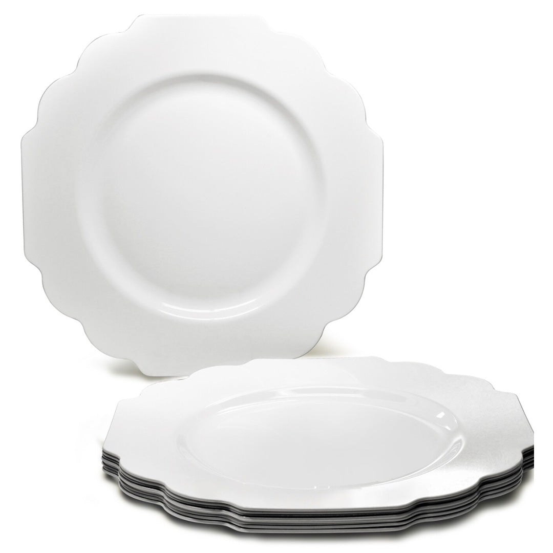 Plain White Dinner Plate