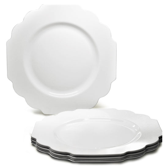 Plain White Dessert Plate