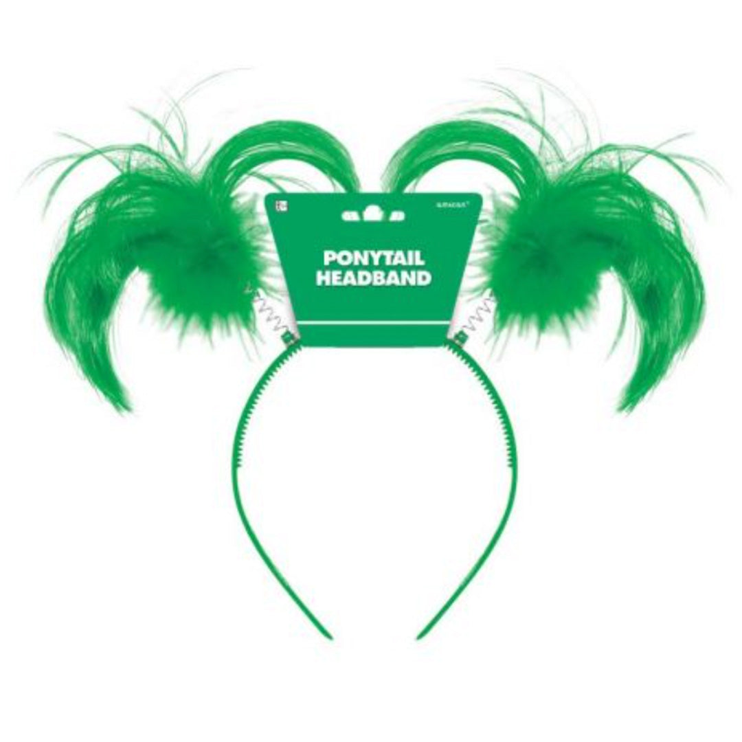 Ponytail Headbopper - Green