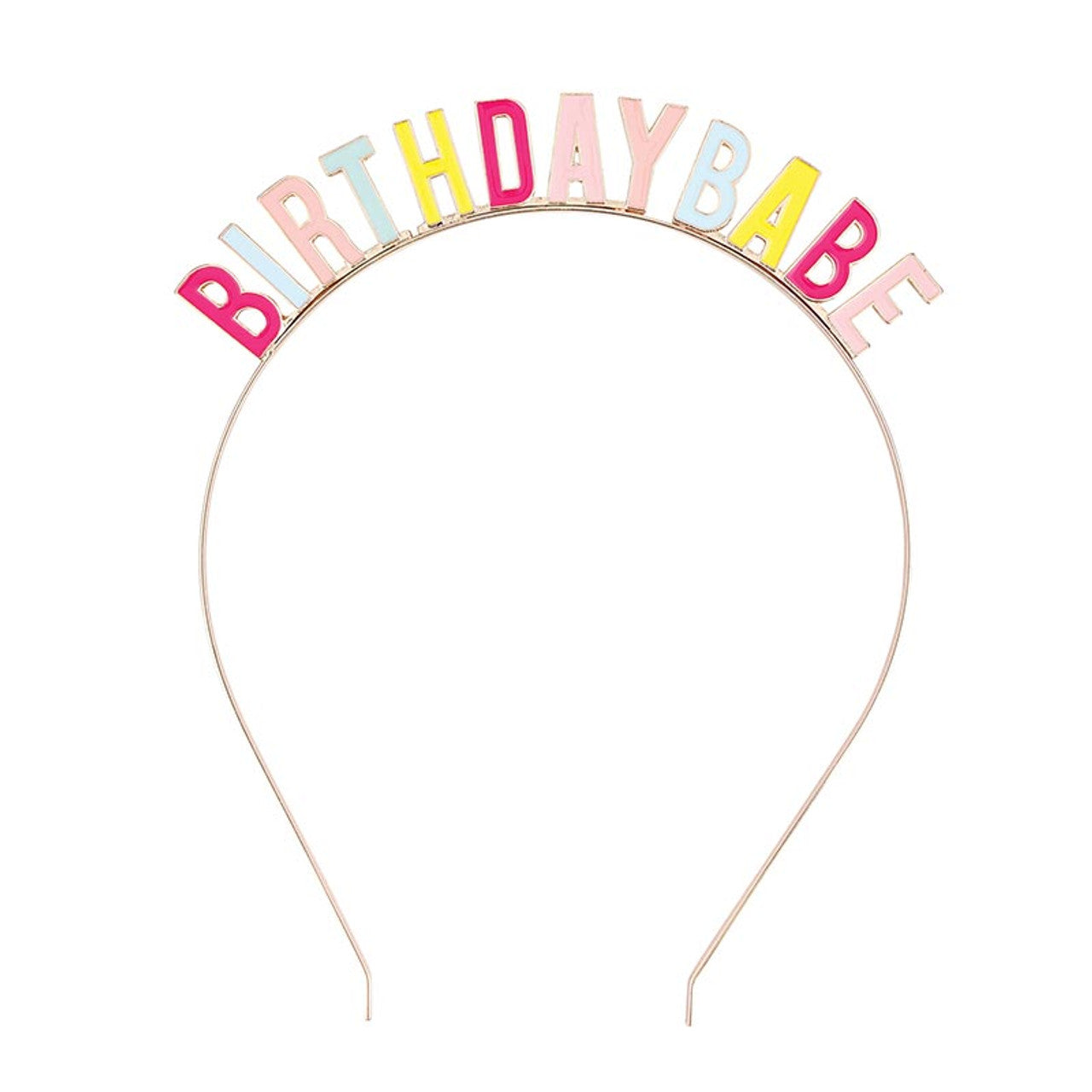 Bright Birthday Babe Headband