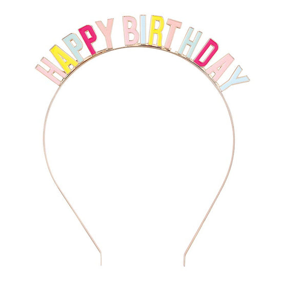 Happy Birthday Headband