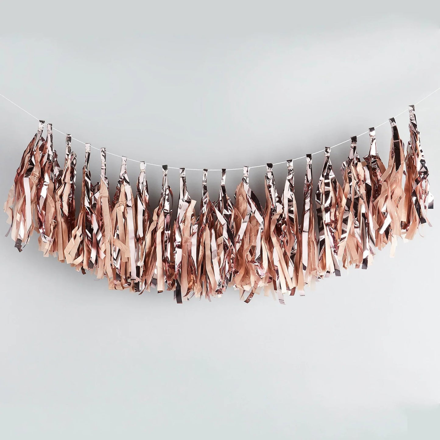 Load image into Gallery viewer, Rose Gold Tassel Garland
