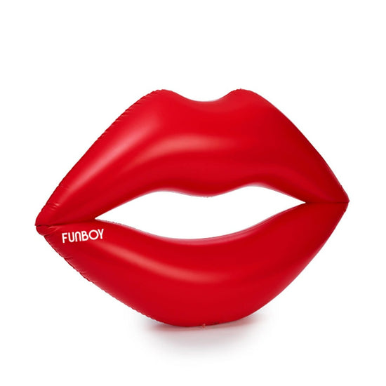 Giant Red Lips Pool Float