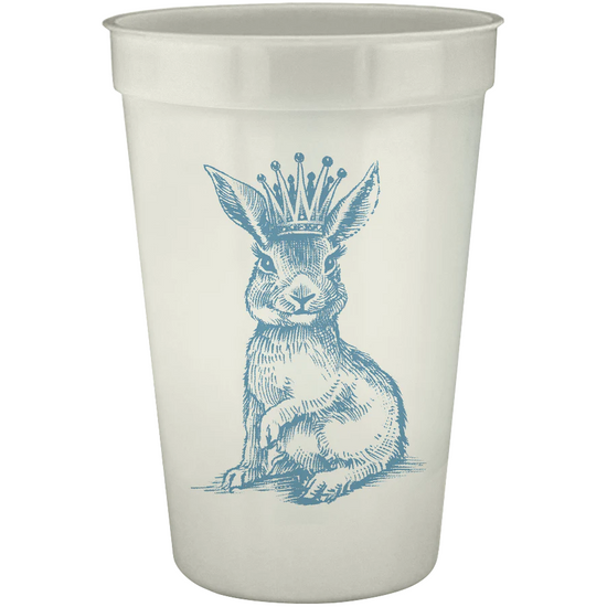 Royal Bunnies Pearlized Cups