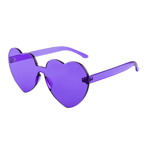 Acrylic Heart Glasses