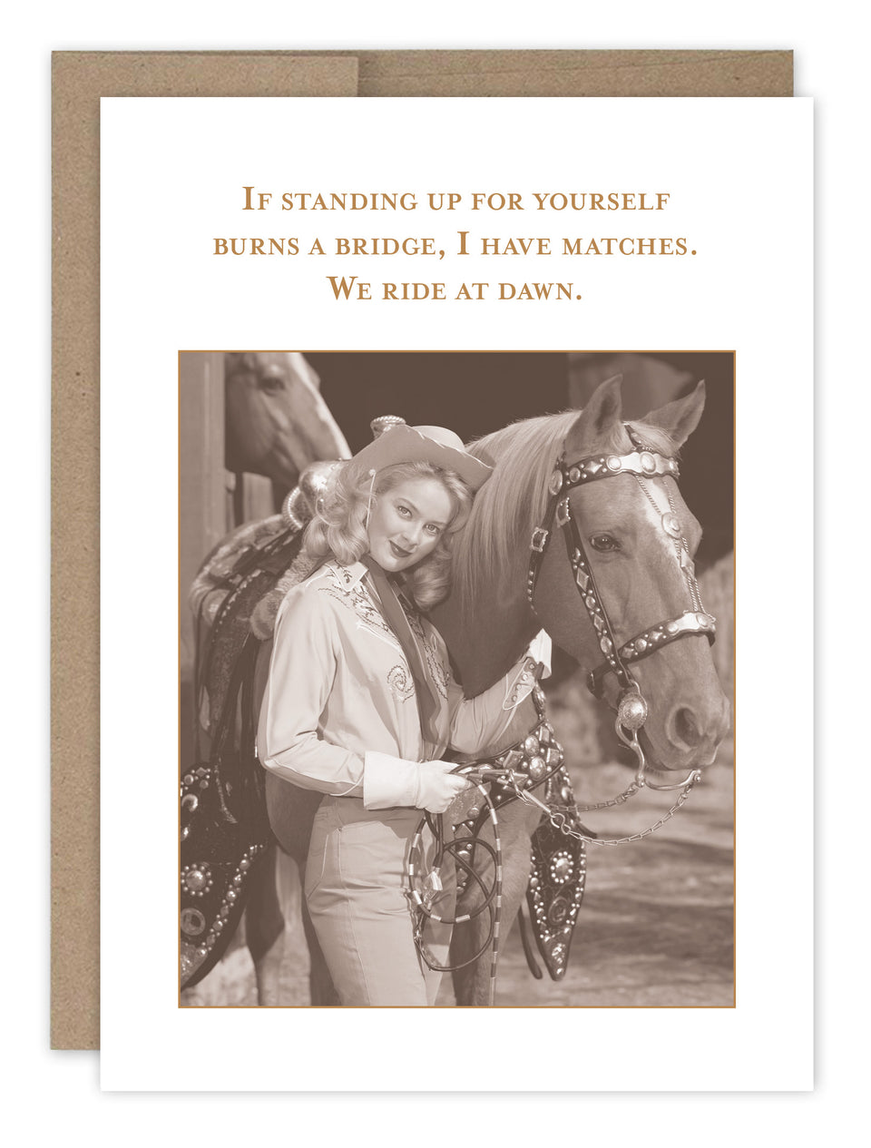 Ride At Dawn Card